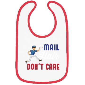Discover Postal Worker Mail Hair Dont Care Bibs