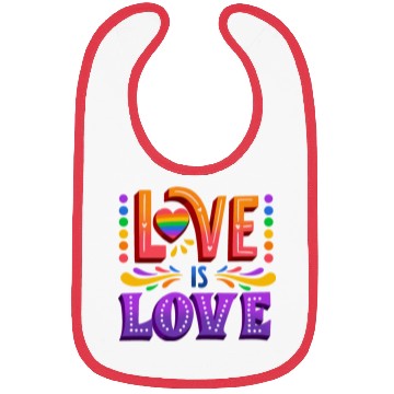Discover love is love | lgbtq community Bibs