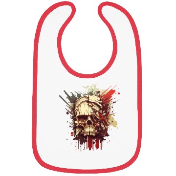Discover Blood Skull Bibs