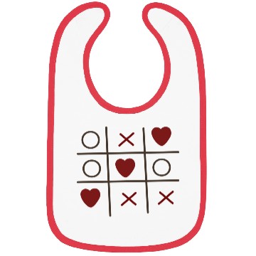 Discover Cool Valentine s Day Criss Cross Heart Bibs