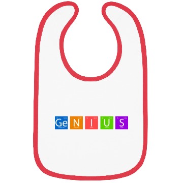Discover Genius Chemistry Chemical Elements Periodic Table Bibs