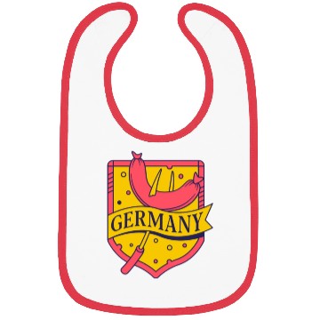Discover unique funny Germany Flag , German sausages Bibs