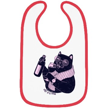 Discover drinker cat party Bibs wine lover