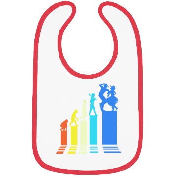 Discover Square Dancer Evolution Retro Style Square Dancing Bibs