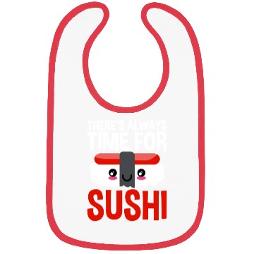 Discover There's Always Time For Sushi 2 Bibs