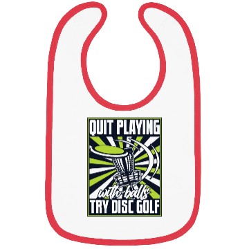 Discover Quit Playing With Balls Frisbee Buddy Player Pro Bibs