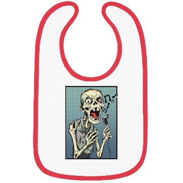 Discover Zombie Singer Bibs