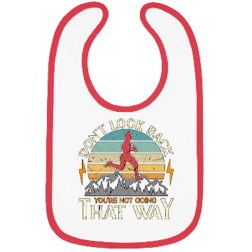Discover Cross Country Running Don't Look Back Retro Race Bibs