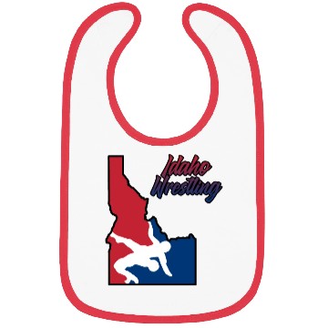 Discover Idaho Wrestling (USA Colors) Bibs