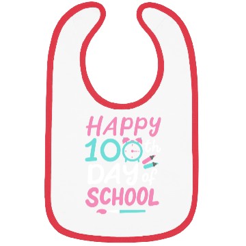 Discover 100th Day Of School Teacher Student Bibs