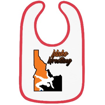 Discover Idaho Wrestling (State Colors) Bibs