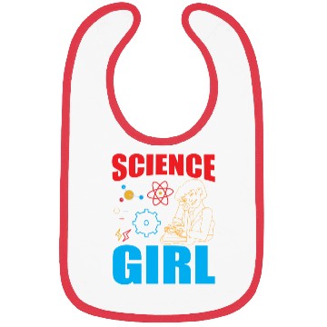 Discover Science Girl I Chemistry Bibs