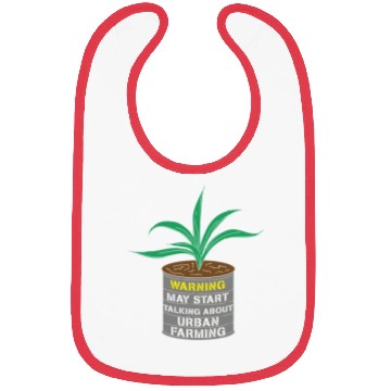 Discover Urban Farming Funny Farmer Bibs