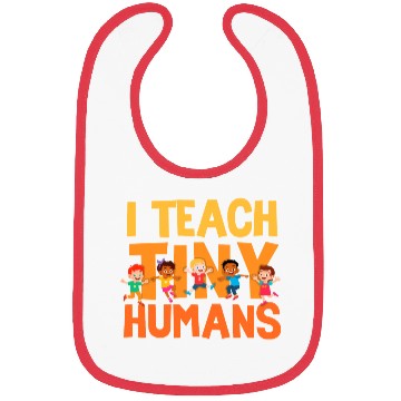 Discover I Teach Tiny Humans Preschool Teacher Bibs