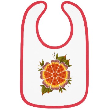 Discover Pizza Flower Bibs