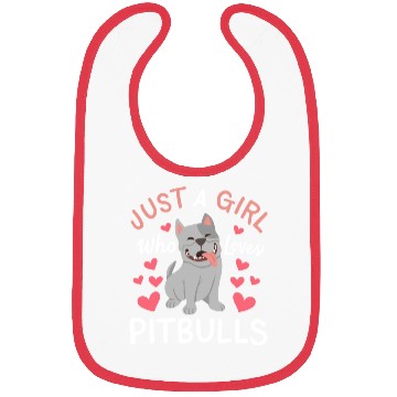 Discover Pitbulls Pitbull Lover Bibs