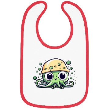Discover Kawaii Octopus Bibs