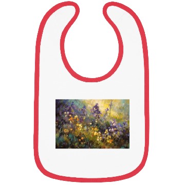 Discover Flower Painting Bibs