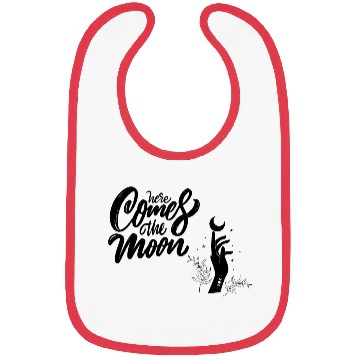Discover Here comes the moon Bibs