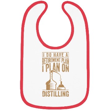 Discover Retirement Plan Whiskey Distiller Distilling Bibs
