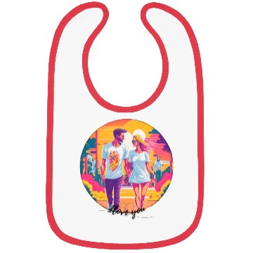 Discover ilove you Bibs