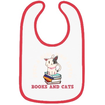 Discover Book Cat Book Lover Cat Lover Bibs