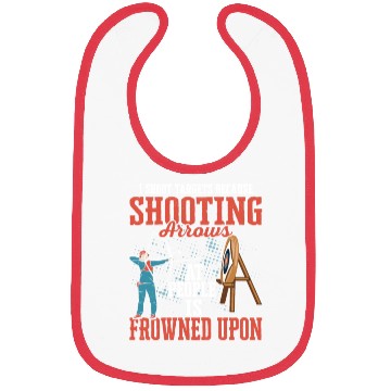 Discover I Shoot Targets Because Shooting Arrows Archery Ar Bibs