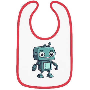 Discover Cute Robot Bibs