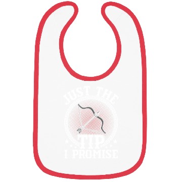 Discover Just The Tip I Promise Bow & Arrows Target Archery Bibs