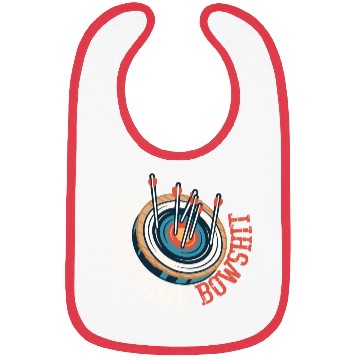 Discover That's Some Bowshit Bow & Arrows Target Archery Bibs
