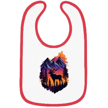 Discover Moose in the Mountain Bibs