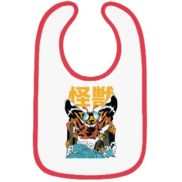 Discover Kaiju Moth Bibs