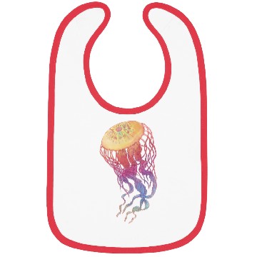 Discover Colorful Jellyfish Bibs