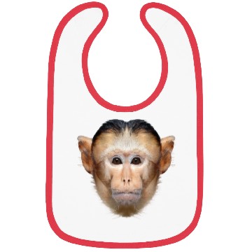Discover Capuchin Monkey Face Bibs