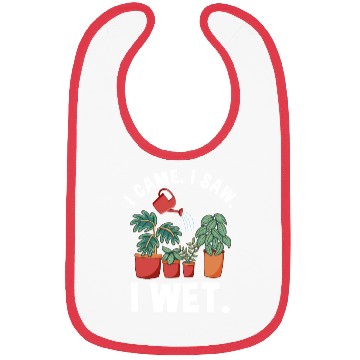 Discover Funny Garden Plant Wet Plants Bibs