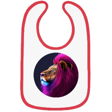 Discover Flowing Lion Colors Bibs
