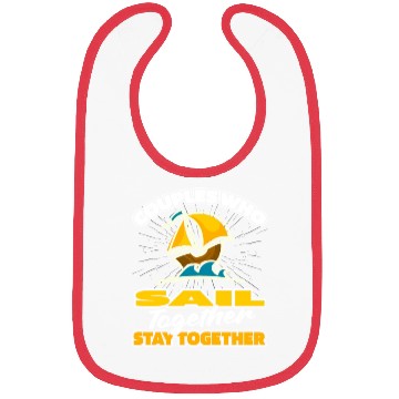Discover Sailing Sailor Couple Bibs