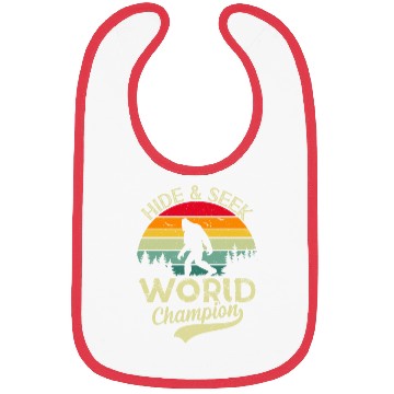 Discover Hide and Seek Nature boy Hiker funny Bibs