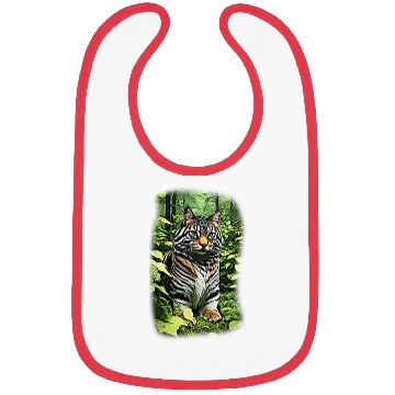 Discover Tiger Paw in the Forest Bibs