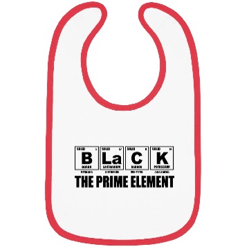 Discover Black the Prime Element Bibs