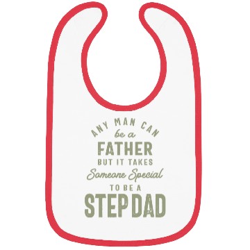 Discover Step Dad - The Special One - Father's Day Bibs