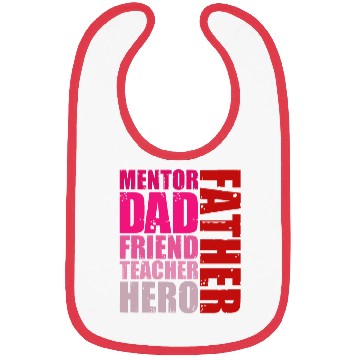 Discover One Father's Day Bibs Graphic.