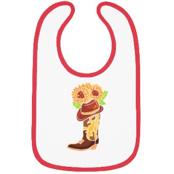 Discover Cowboy Boots With Flowers Equestrian Bibs