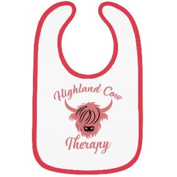 Discover Highland Cow Therapy Bibs