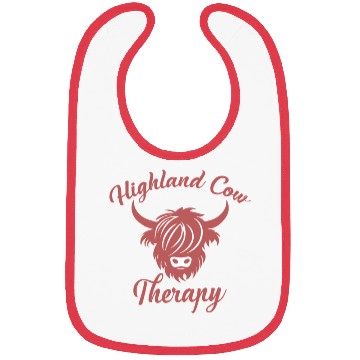 Discover Highland Cow Therapy Bibs