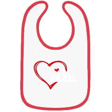 Discover Mountain love Wanderlust Mountains Hiker Summit Bibs