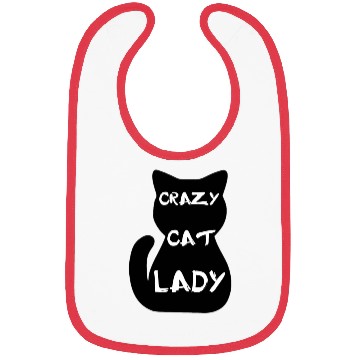 Discover Crazy cat lady Bibs