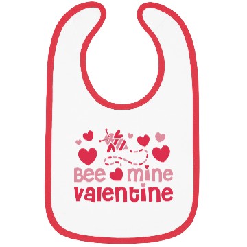 Discover Bee Mine Valentine Bibs