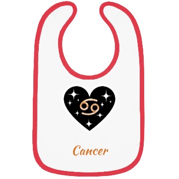 Discover CANCER ZODIAC SIGN, astrology, birthday Bibs