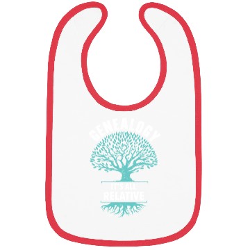 Discover Genealogy It's All Relative Genealogist Bibs